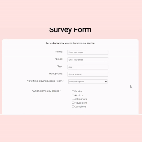 create a survey form with html and css.gif